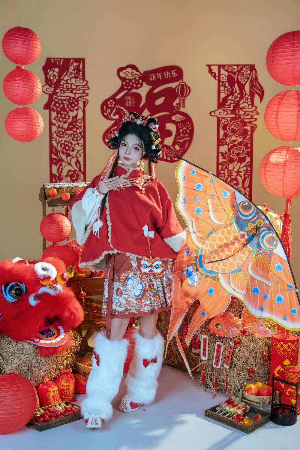yuuhui玉汇 2026新春特辑 醒狮少女