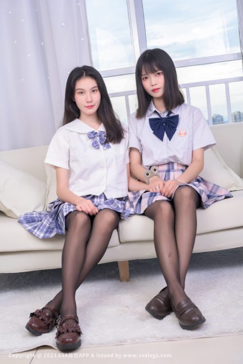 [SSA丝社] 超清版 NO.636 素素&丹丹 黑丝（上）